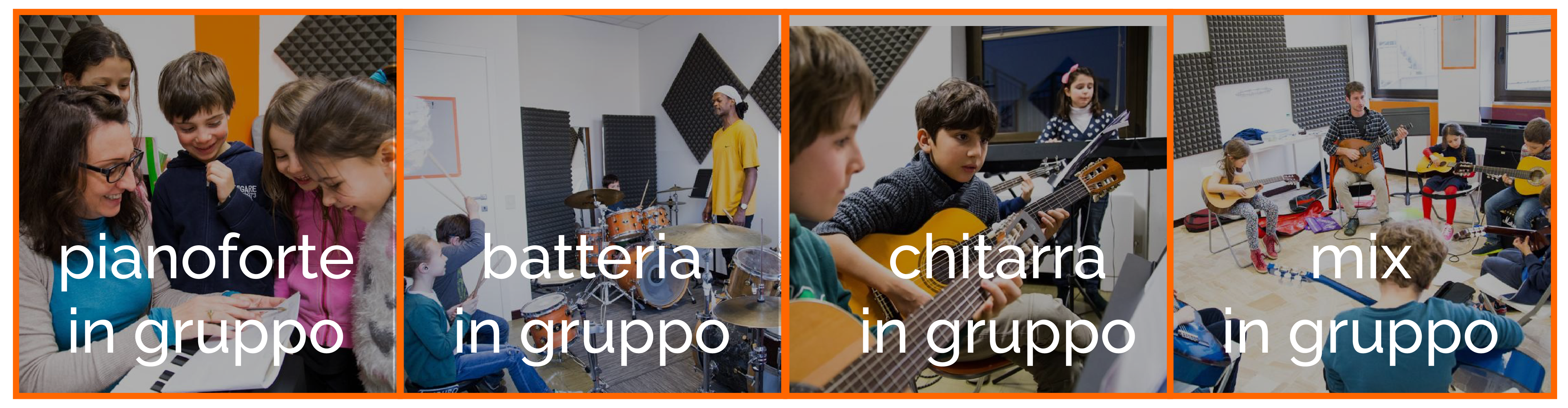 corso di strumento in piccoli gruppi