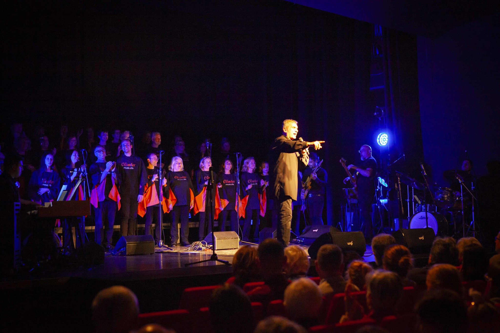 Coristi Cluster in concerto