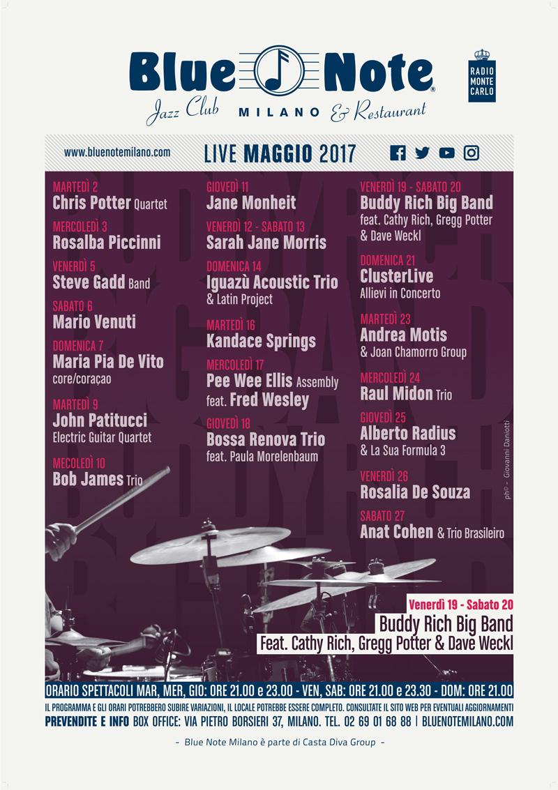 blue note cluster live 2017