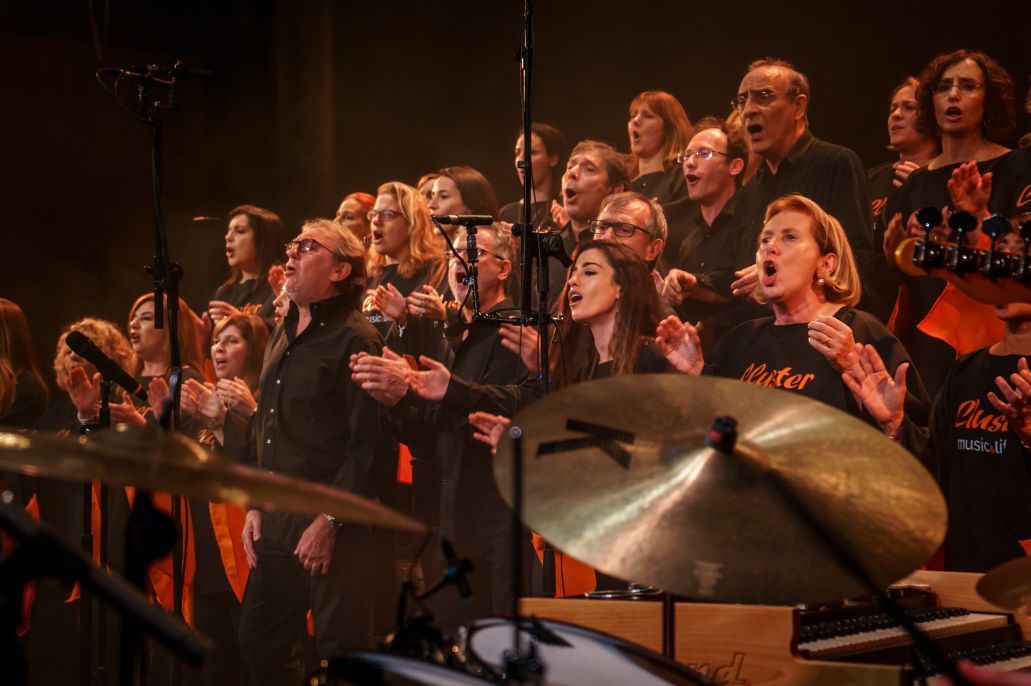 Coro gospel Cluster in concerto