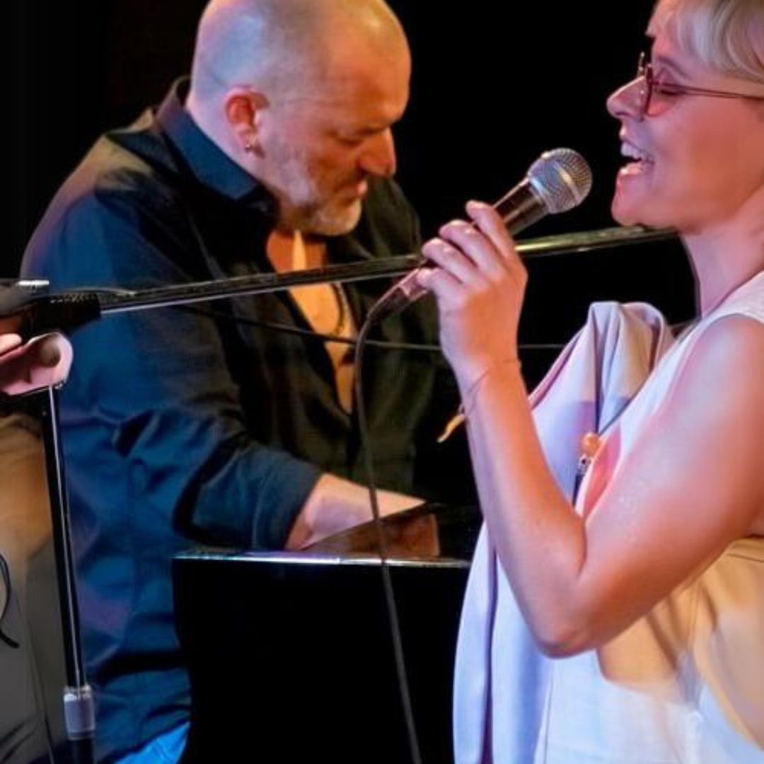 Claudia Cantisani e Felice Del Vecchio insegnanti di Coro Swing italiano