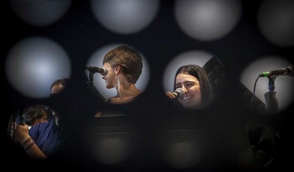 Allievi di canto della scuola di musica Cluster