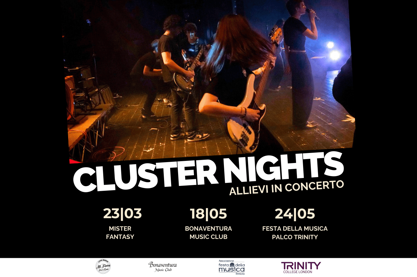 Locandina delle ClusterNights