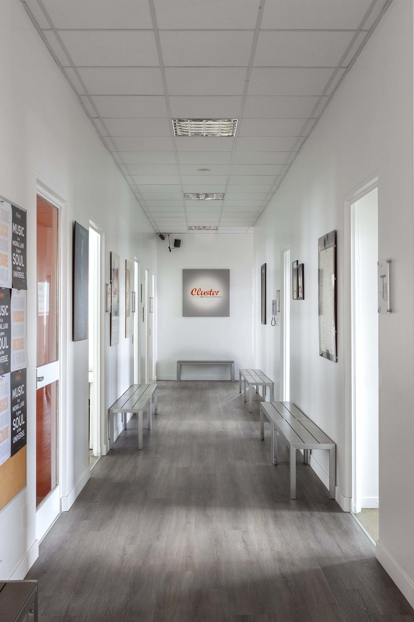 Foto di area comune della sede Cluster