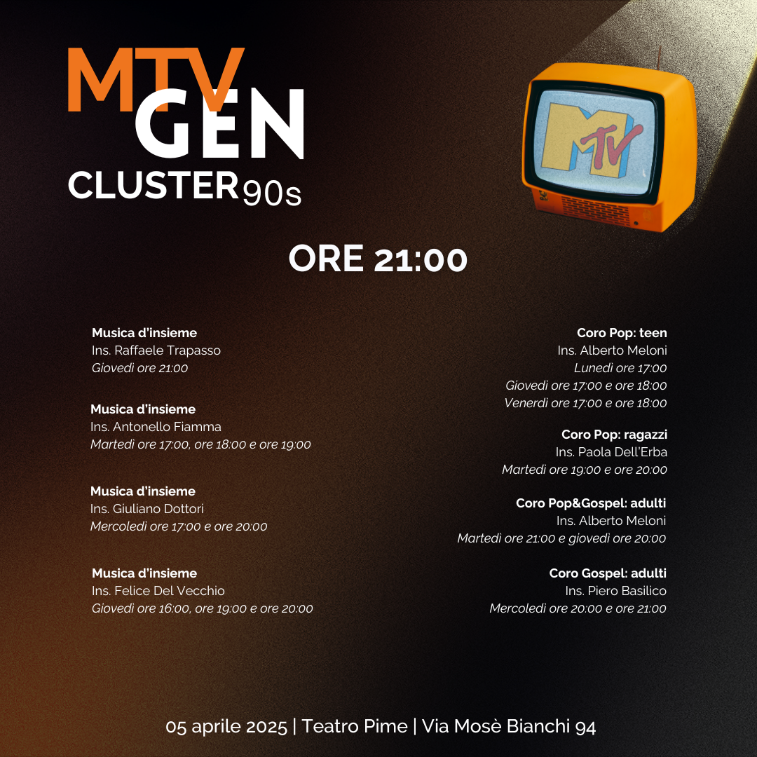 Locandina Secondo Spettacolo-Concerto 2025 Cluster
