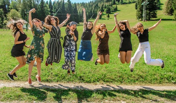 Allievi Cluster in montagna al campus estivo di musica