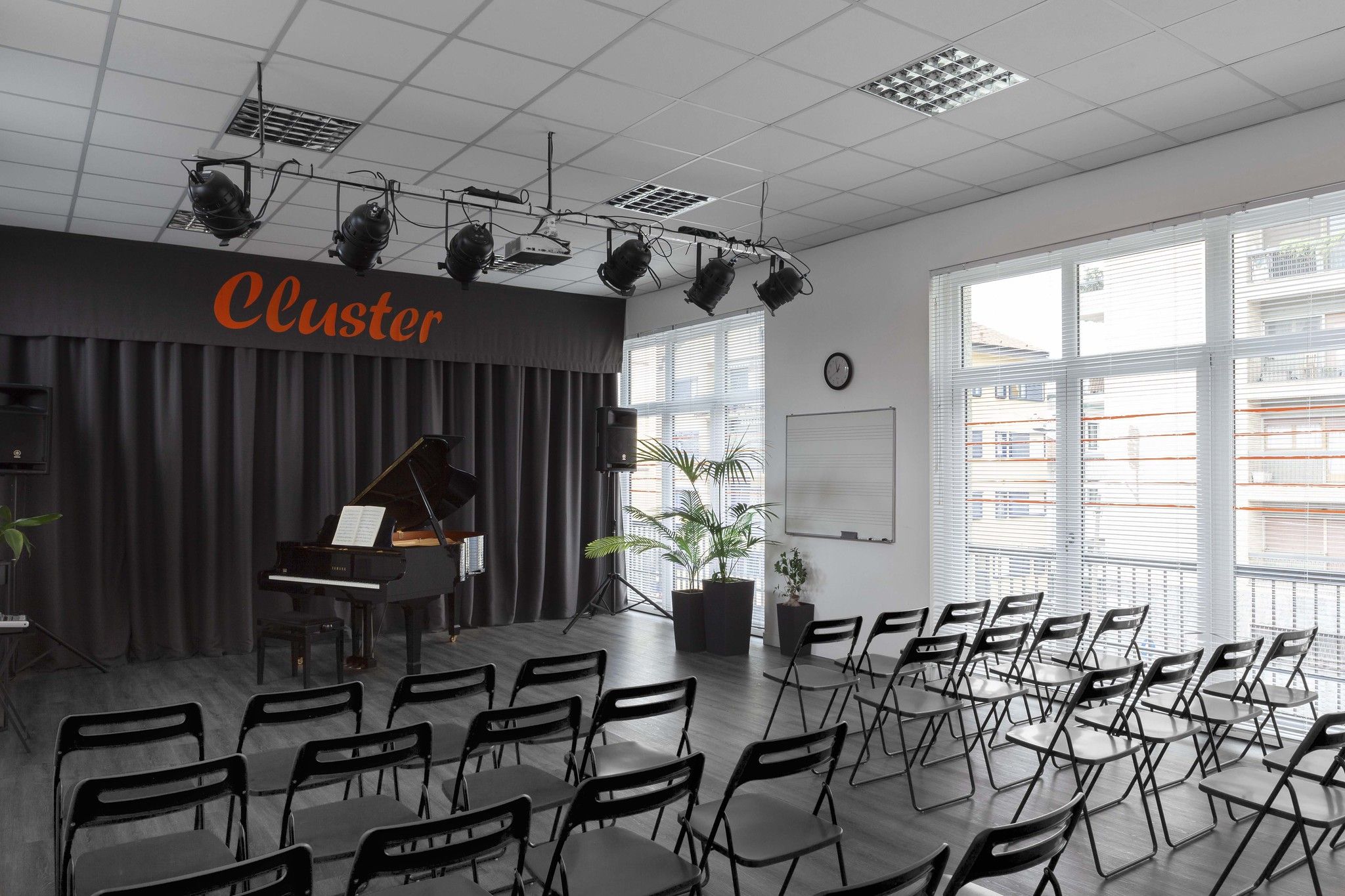 Foto dell'aula magna e auditorium
