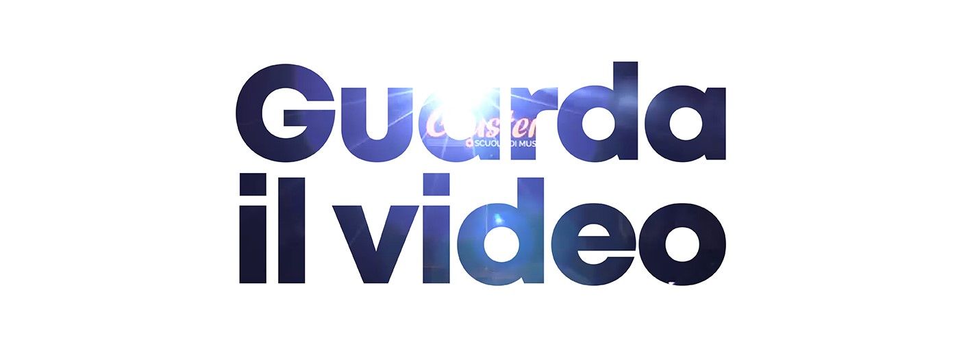 Scritta guarda il video