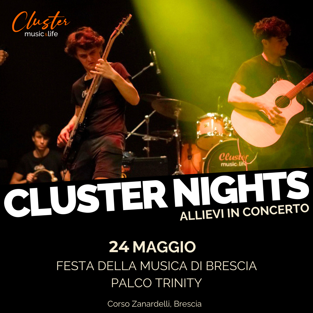 Locandina ClusterNights 2025 24 maggio